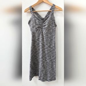 Prana Amaya space dye gray dress Size Small